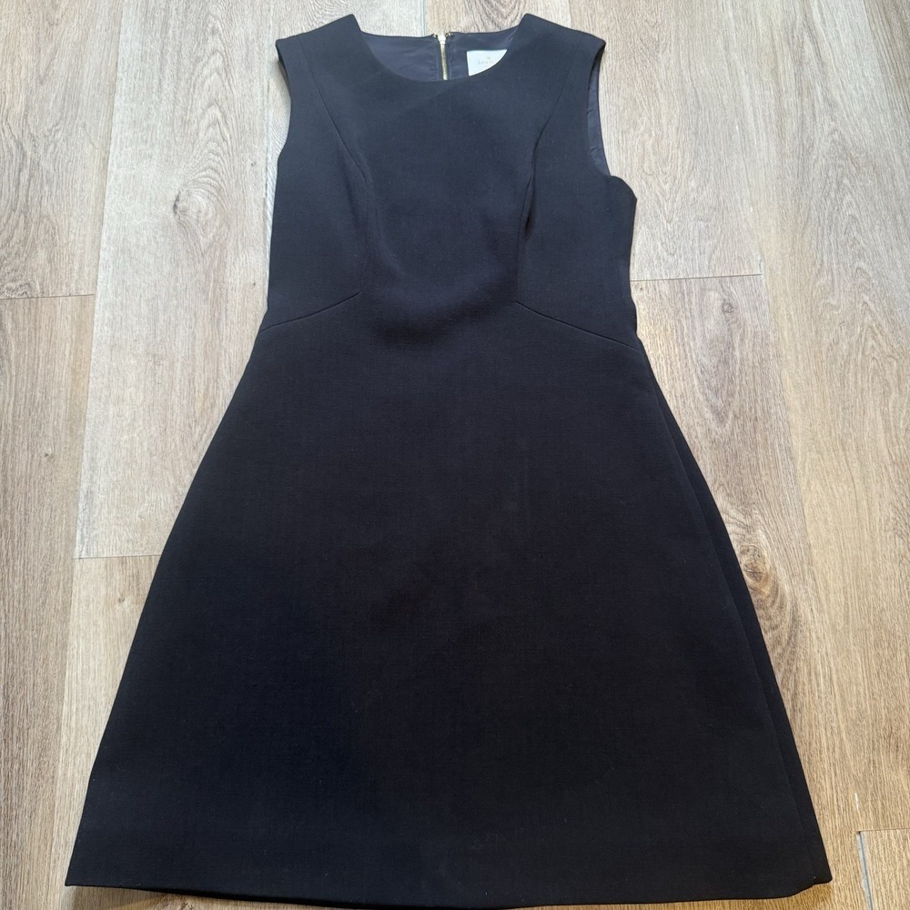 Kate‎ Spade Womens Dress Size 12 Black Cocktail Party Formal Evening Gold Zip